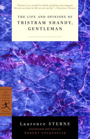 The Life and Opinions of Tristram Shandy, Gentleman de Laurence Sterne