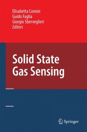 Solid State Gas Sensing de Elisabetta Comini