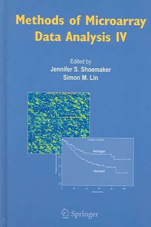 Methods of Microarray Data Analysis IV de Jennifer S. Shoemaker