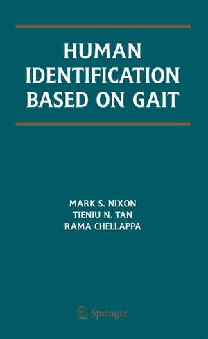 Human Identification Based on Gait de Mark S. Nixon