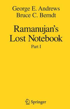 Ramanujan's Lost Notebook: Part I de George E. Andrews