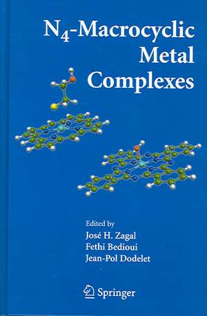 N4-Macrocyclic Metal Complexes de J.H. Zagal