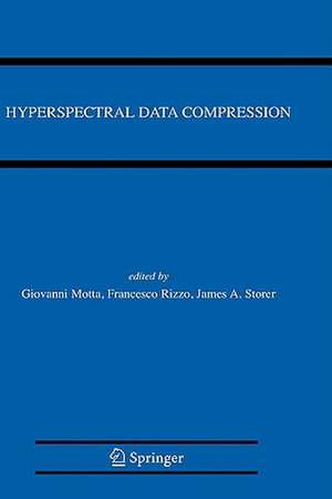 Hyperspectral Data Compression de Giovanni Motta