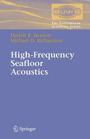 High-Frequency Seafloor Acoustics de Darrell Jackson