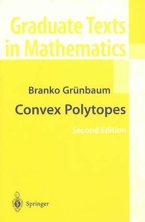 Convex Polytopes de Branko Grünbaum