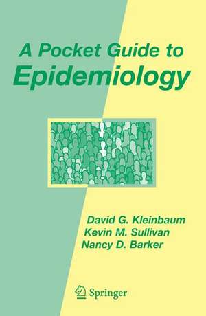 A Pocket Guide to Epidemiology de David G. Kleinbaum