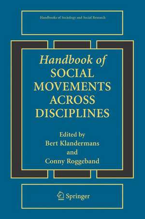 Handbook of Social Movements Across Disciplines de Bert Klandermans