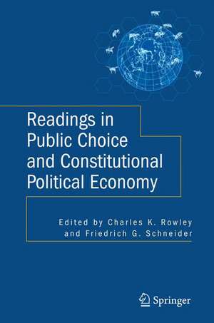 Readings in Public Choice and Constitutional Political Economy de Charles Rowley