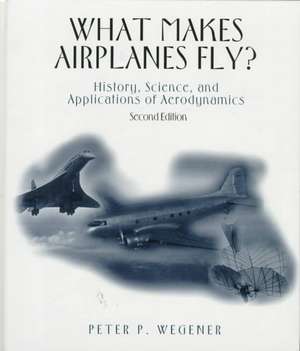 What Makes Airplanes Fly?: History, Science, and Applications of Aerodynamics de Peter P. Wegener