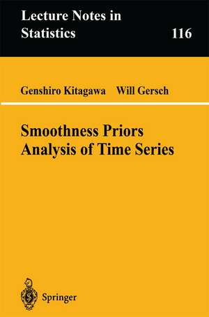 Smoothness Priors Analysis of Time Series de Genshiro Kitagawa