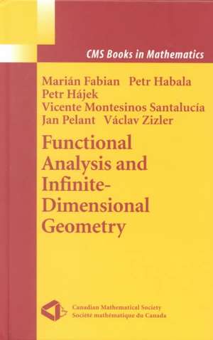 Functional Analysis and Infinite-Dimensional Geometry de Marian Fabian