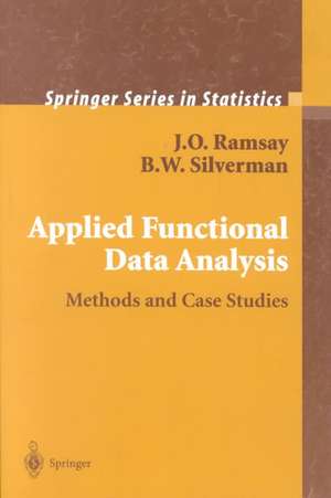 Applied Functional Data Analysis: Methods and Case Studies de J.O. Ramsay