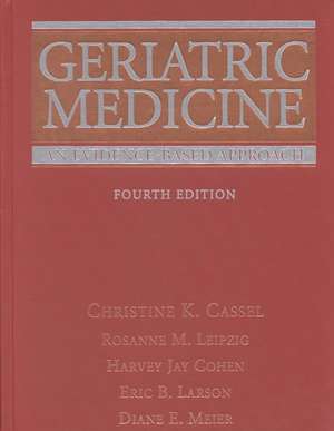 Geriatric Medicine de Christine K. Cassel
