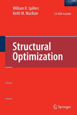 Structural Optimization de William R. Spillers