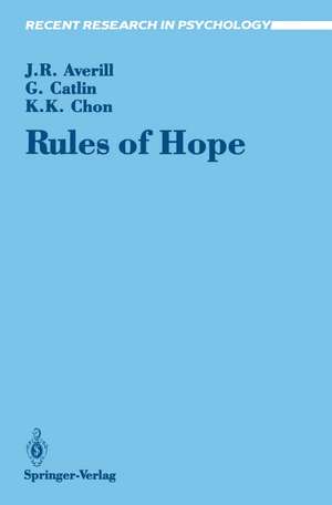 Rules of Hope de James R. Averill