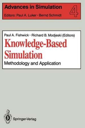 Knowledge-Based Simulation: Methodology and Application de Paul A. Fishwick