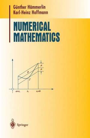 Numerical Mathematics de Günther Hämmerlin