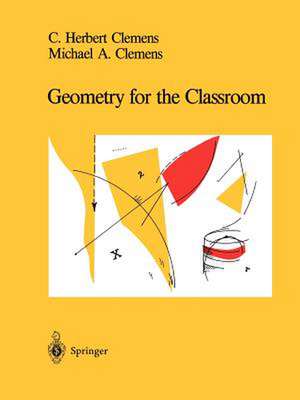 Geometry for the Classroom de C.Herbert Clemens