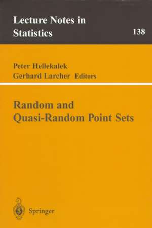 Random and Quasi-Random Point Sets de Peter Hellekalek