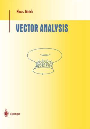 Vector Analysis de Klaus Jänich