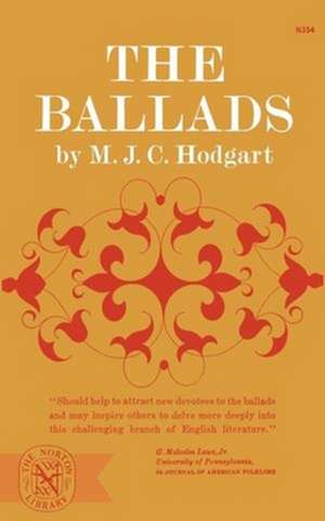 The Ballads de M J C Hodgart