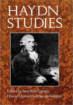 Haydn Studies – Proceedings of the International Haydn Conference, Washington, D.C., 1975 de Jens Peter Larsen