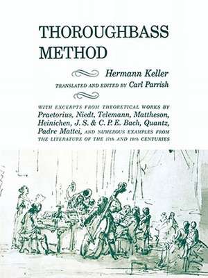 Thoroughbass Method de Hermann Keller