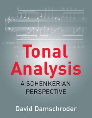 Tonal Analysis – A Schenkerian Perspective de David Damschroder