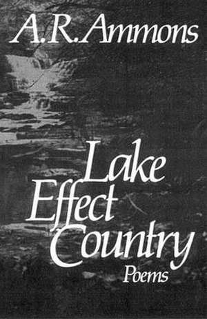 Ammons ∗lake Effect∗ Country – Poems de A.r. Ammons