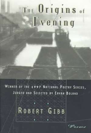 The Origins of Evening – Poems de Robert Gibb