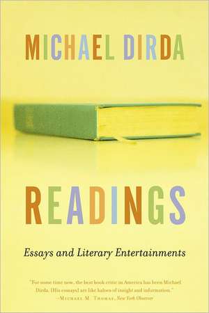 Readings – Essays and Literary Entertainments de Michael Dirda