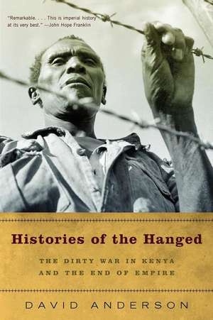 Histories of the Hanged de David Anderson