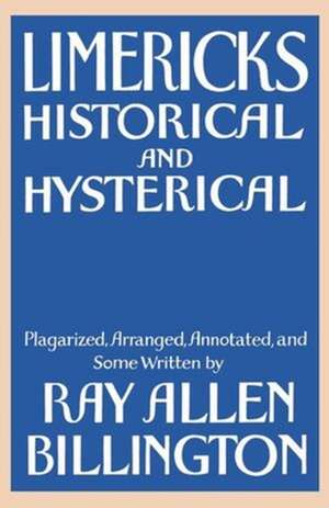Limericks de Ray Allen Billington