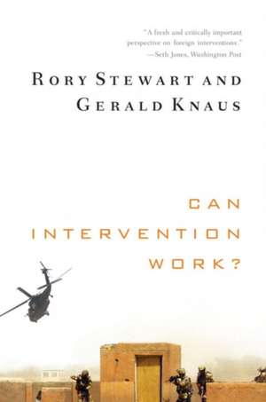 Can Intervention Work? de Rory Stewart