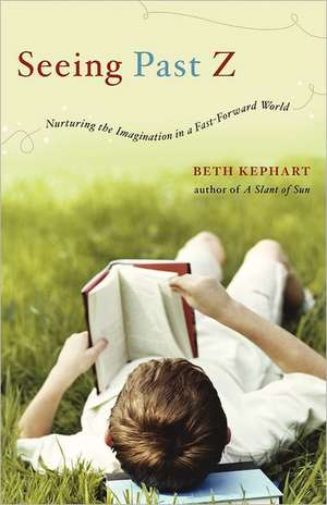 Seeing Past Z – Nurturing the Imagination in a Fast–Forward World de Beth Kephart