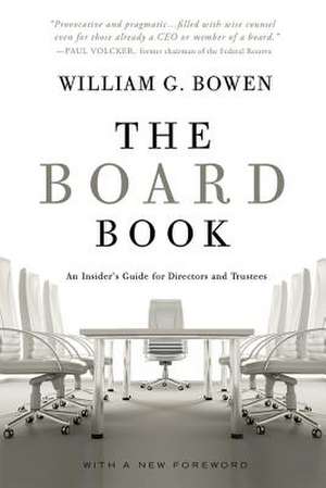 Board Book de William G Bowen