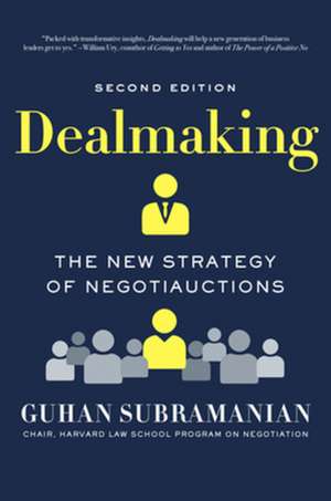 Dealmaking de Guhan Subramanian