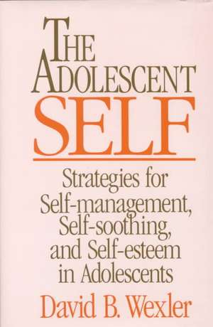 The Adolescent Self – Strategies for Self Management, Self Soothing & Self Esteem de David B. Wexler