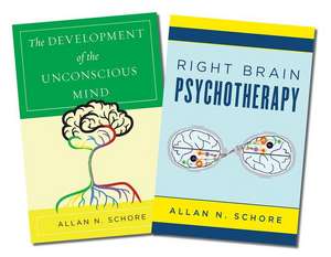 The Development of the Unconscious Mind / Right Brain Psychotherapy Two-Book Set de Allan Schore