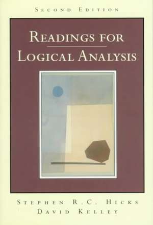 Readings for Logical Analysis 2e de Stephen R. C. Hicks