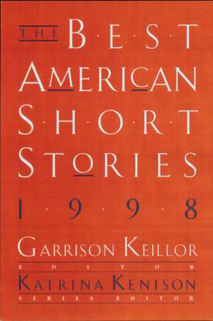 The Best American Short Stories 1998 de Garrison Keillor