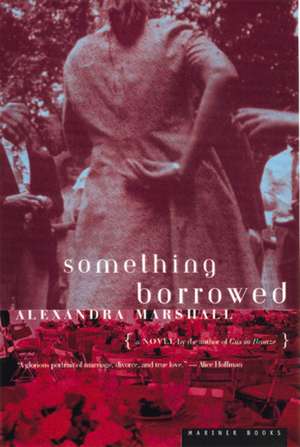 Something Borrowed de Alexandra Marshall