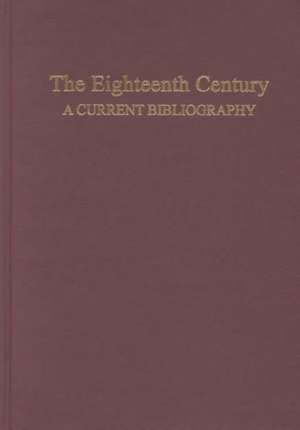 The Eighteenth Century v. 19, Pt. 1