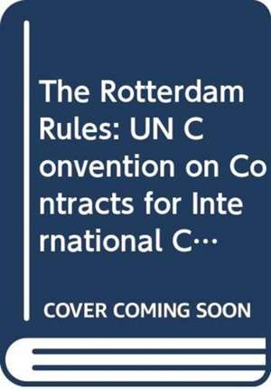 Rotterdam Rules de Professor G. J. van der Ziel