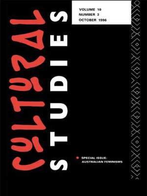 Cultural Studies 10.3 de Lawrence Grossberg