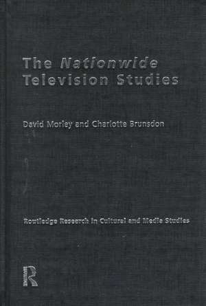 The Nationwide Television Studies de Charlotte Brunsdon