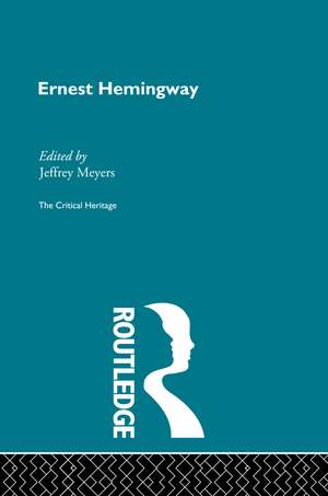 Ernest Hemingway de Jeffrey Meyers
