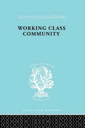 Working Class Comm Ils 122 de Brian Jackson