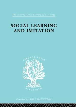 Social Learn&Imitation Ils 254 de John Dollard