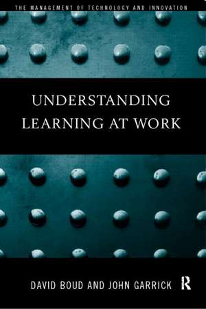 Understanding Learning at Work de David Boud